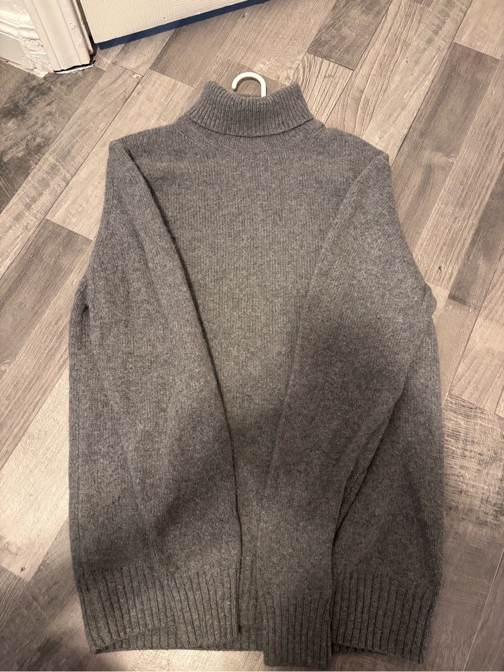 Zara Men's Gray Turtleneck Sweater